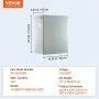 VEVOR Temporary Power Outlet Panel, 125/250V, RV Power Outlet Box with a 20/30/50 Amp Receptacle Installed, NEMA 14-50R / NEMA TT-30R / 15A GFCI for RV Camper Trailer Motorhome