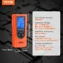 VEVOR 3-in-1 EMF Meter, 5Hz - 3.5GHz, Handheld Rechargeable Electromagnetic Field Radiation Detector, Digital LCD EMF Tester for EF MF RF Home Inspections Outdoor Ghost Hunting Paranormal Equipment