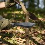 VEVOR Hunting Knife and Hatchet Axe Combo Set with Sheath, Fixed Blade Tactical Knife and Camping Axe, Stainless Steel Survival Knife and Camping Hatchet for Outdoor Survival Hunting Camping Adventure