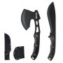 VEVOR Hunting Knife and Hatchet Axe Combo Set Sheath Fixed Blade Knife Camping