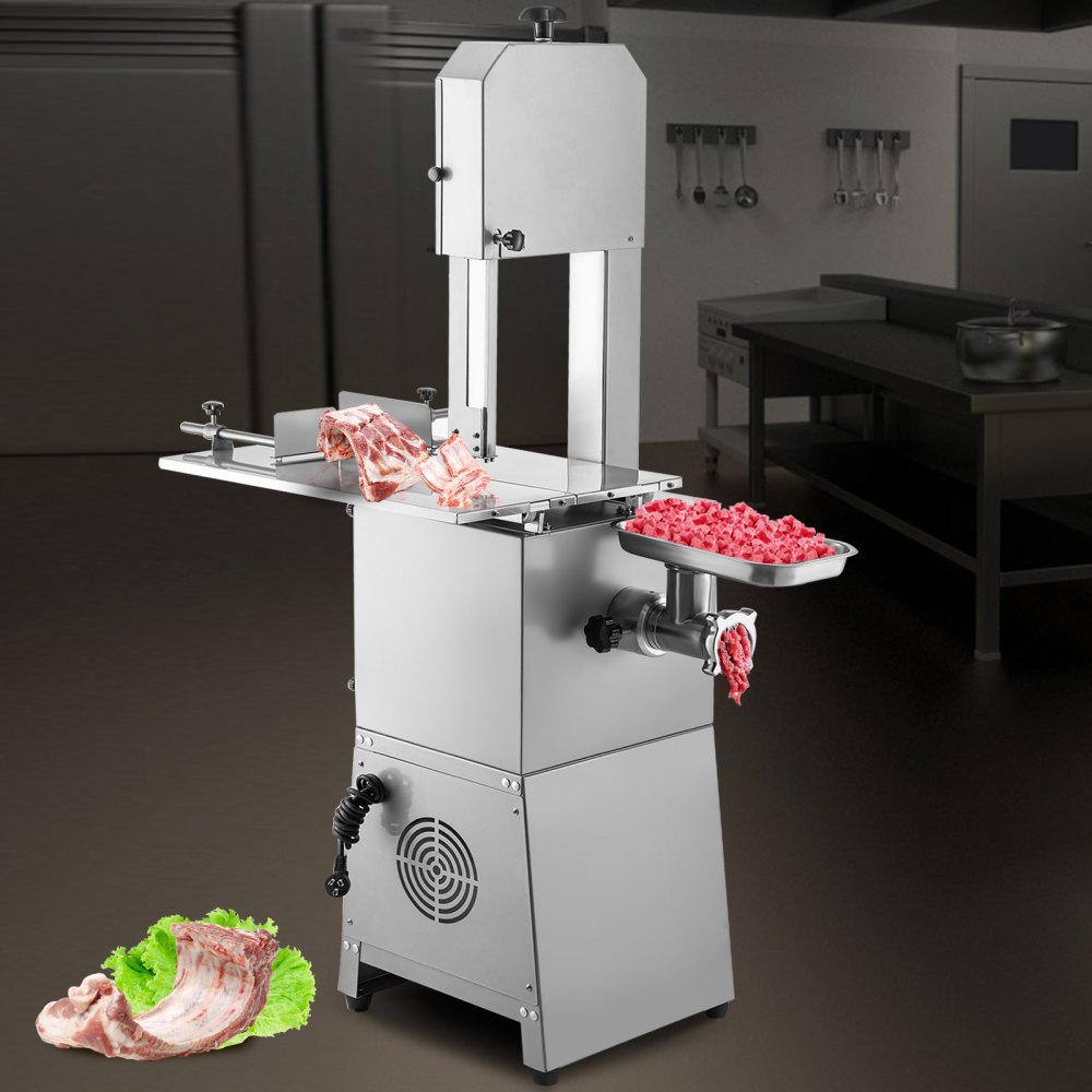 VEVOR Electric Bone Cutting Machine Butchers Bone Sawing Machine Meat Fish 1100W