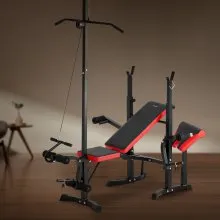 VEVOR Weight Bench Sit up Bench for Home Gym Strength Training Adjustable