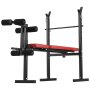 Posilovací lavice VEVOR, multifunkční nastavitelná bench press pro cvičení celého těla, lavice na sezení s nosností 170 kg pro domácí posilovnu, plochá lavice s rychlým skládáním a rychlým nastavením