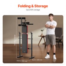 Weight Bench Sit up Bench for Home Gym Strength Training Adjustable Foldable