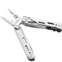 VEVOR stainless steel multitool with pliers open.