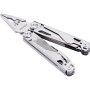 VEVOR multitool pliers, sleek silver finish, ergonomic design with multiple integrated tools.