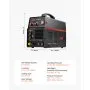 VEVOR 3 in 1 Plasma Cutter Welder Machine, CT-520GD TIG/MMA Plasma Cutter Combo Machine, 50A Non-Touch Pilot Arc Plasma Cutter, 200A TIG and Stick Welder, Digital 110/220V Dual Voltage IGBT Inverter