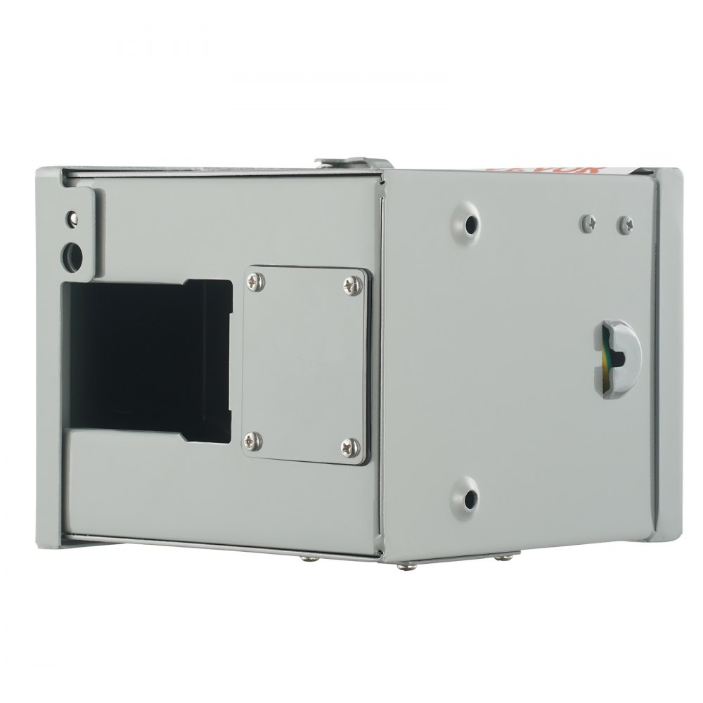 VEVOR 50 Amp RV Power Outlet Box, 125/250 Volt, Enclosed Lockable Outdoor RV Receptacle Box, NEMA 14-50R Weatherproof Electrical Panel, for RV Camper Trailer Motorhome Electric Car, UL Listed Outlet
