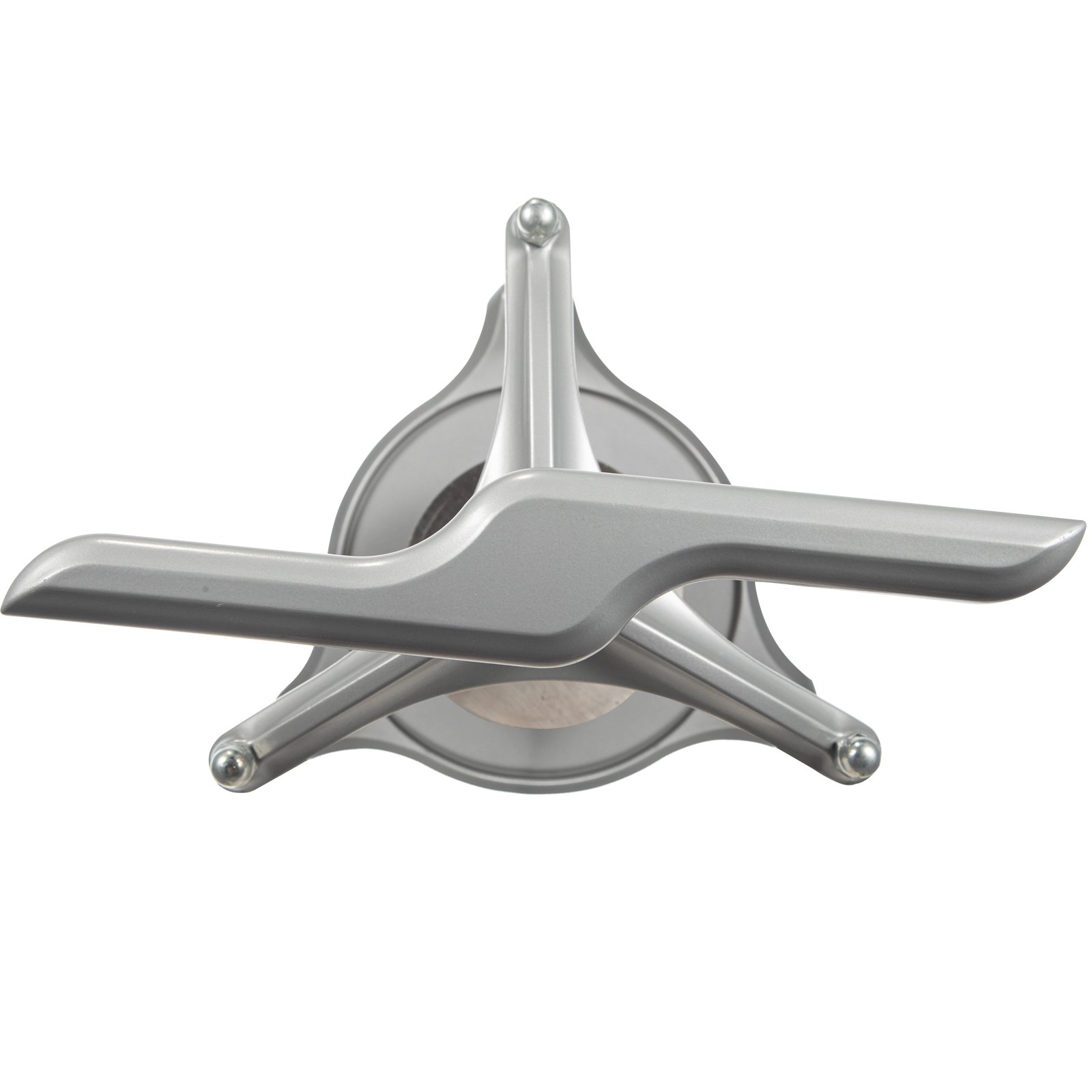 VEVOR Fruit Wine Press, 1.6Gal Wine Press, 6L Fruit Cider Grinder w/Dual Stainless Steel Barrels, Manual Press Machine with Triangular Structure & T-Handle, for Cider Tincture Cheese Herb Vegetables