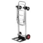 VEVOR Aluminum Hand Truck, 2 in 1, 181.4 kg Load Capacity, Heavy Duty Industrial Convertible Folding Hand Truck and Dolly, Utility Cart Converts from Hand Truck to Platform Cart with Rubber Wheels