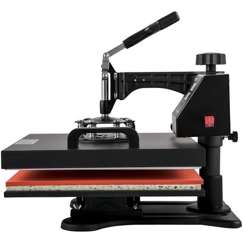 VEVOR Heat Press Machine 15x15Inch 8pcs 1050W Combo Digital Multifunctional Sublimation Heat Transfer Machine Dual LED Display for T Shirts Hat Mug Cap Plate Swing Away Design