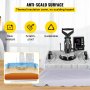 VEVOR Heat Press 8 In 1 Heat Press 12X15 White Sublimation Machine for Cap Mug