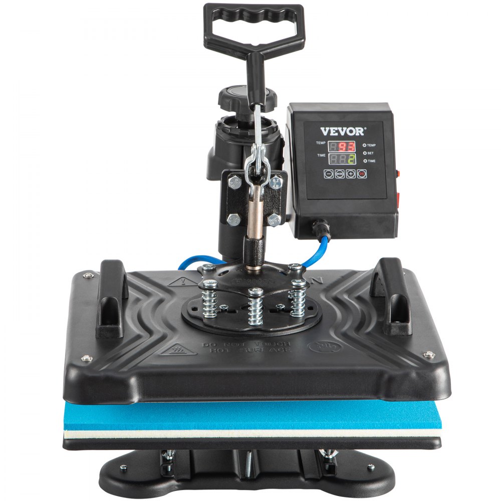 VEVOR Heat Press, Multifunctional Sublimation Transfer Machine 12 x15 inch, 6  Accessories 360 Degree Rotation Swing Away Heat Press, DIY Printing T-shirts Hat Mug Cap Plate, 1050W