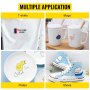 VEVOR 5 in 1 Heat Press Machine Transfer Sublimation for T-Shirt Hat Cup Shoes