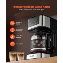 VEVOR Programmable Coffee Maker 12 Cup Programmable Drip Coffee Maker for Home