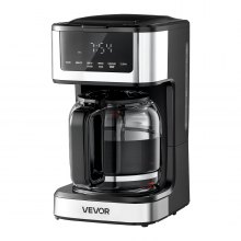 VEVOR Programmable Coffee Maker 12 Cup Programmable Drip Coffee Maker for Home