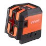 VEVOR Self Leveling Laser Level 30 m, Green Cross Line with 4-Point Laser, for Picture Hanging, Tile, DIY Construction, Manual, Self-Leveling, Pulse Modes, IP54 Water-Resistant, 8H Runtime, Tool Case