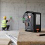VEVOR Self Leveling Laser Level 40 m Green 5-Point Laser Level Layout Tool, for Picture Hanging, Tile & DIY Constructions, Manual & Self-Leveling Modes, IP54 Water-Resistant, 5H Runtime, Hard Case