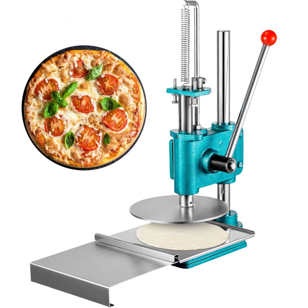 VEVOR Pizza Press Manual Pizza Dough Press 220 mm Pastry Press Machine Sheeter