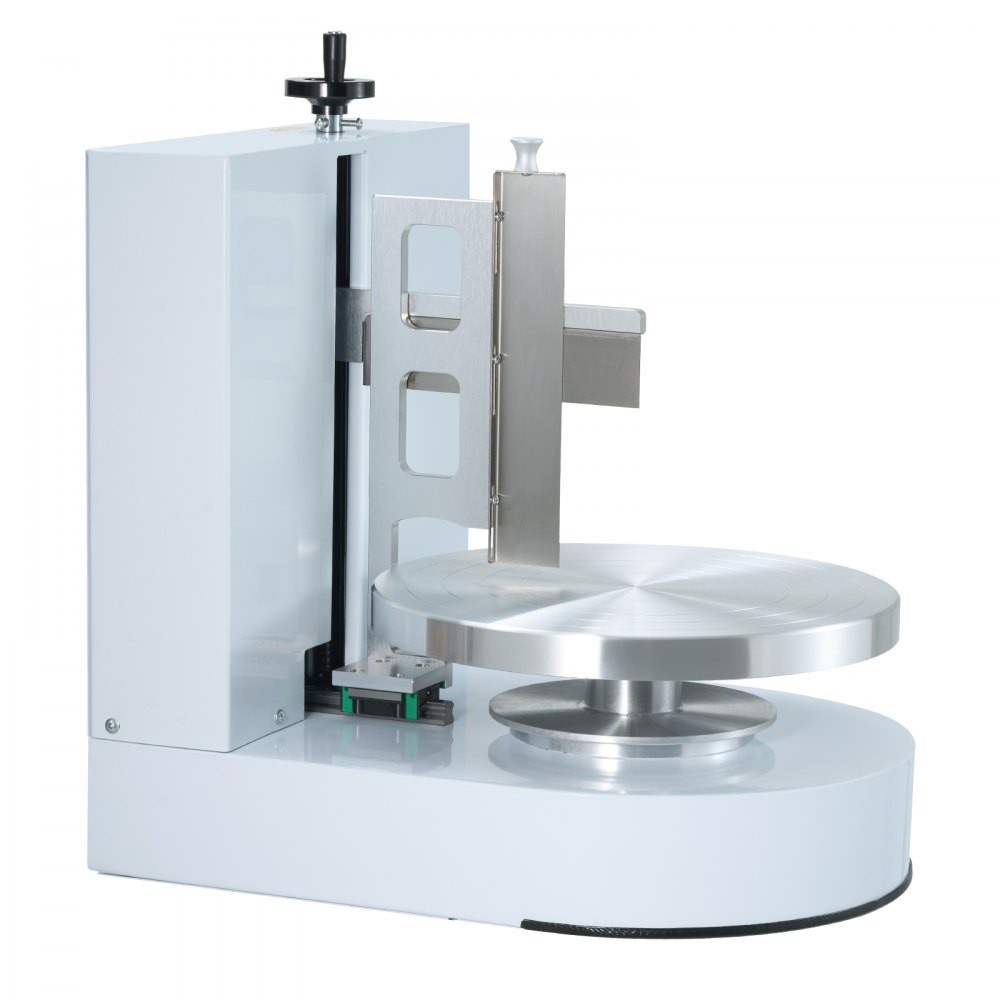 VEVOR Cake Decorating Machine, Cake Cream Spreading Coating Smearing Machine, Low Noise Cake Frosting Machine, Turntable with Adjustable Scraper, for 4" to 12" Cake, 25-320RPM Rotating Speed, White