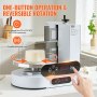 VEVOR kage dekorationsmaskine kage frosting spredning til 4" til 12" kage hvid