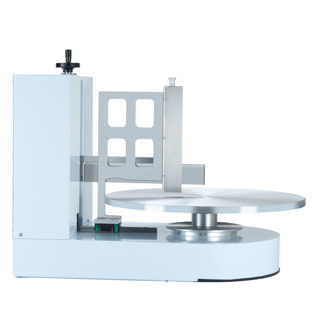 VEVOR Cake Decorating Machine, Cake Cream Spreading Coating Smearing Machine, Low Noise Cake Frosting Machine, Turntable with Adjustable Scraper, for 4" to 16" Cake, 25-320RPM Rotating Speed, White
