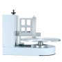 VEVOR Cake Decorating Machine, Cake Cream Spreading Coating Smearing Machine, Low Noise Cake Frosting Machine, Turntable with Adjustable Scraper, for 4" to 16" Cake, 25-320RPM Rotating Speed, White