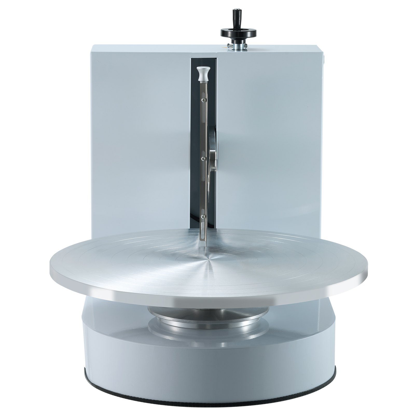 VEVOR Cake Decorating Machine, Cake Cream Spreading Coating Smearing Machine, Low Noise Cake Frosting Machine, Turntable with Adjustable Scraper, for 4" to 16" Cake, 25-320RPM Rotating Speed, White