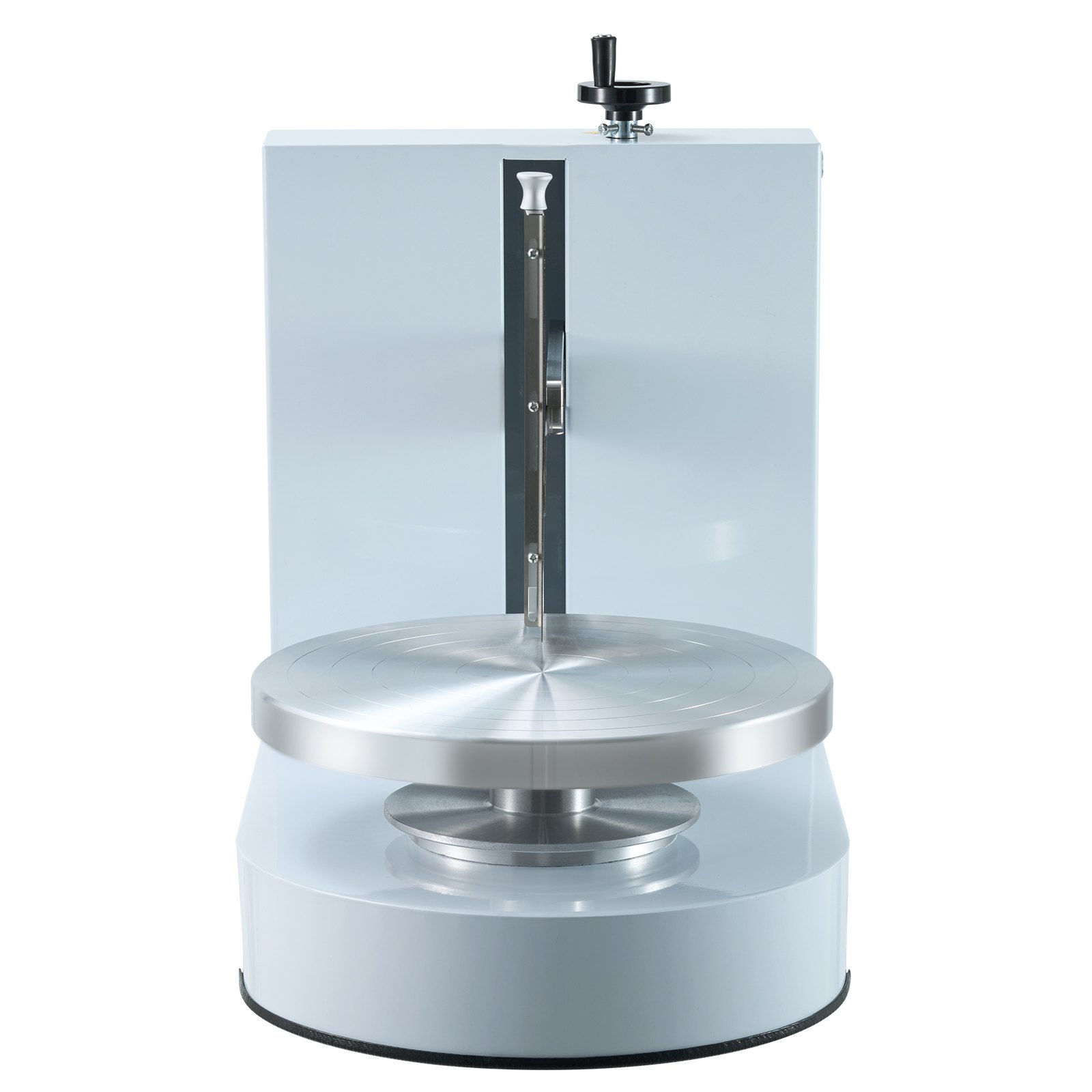 VEVOR Cake Decorating Machine, Cake Cream Spreading Coating Smearing Machine, Low Noise Cake Frosting Machine, Turntable with Adjustable Scraper, for 6" to 14" Cake, 25-320RPM Rotating Speed, White