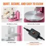 Cake Decorating Machine Cake Frosting Spreading for 6" to 14" Cake Pink
