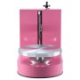 VEVOR Cake Decorating Machine, Cake Cream Spreading Coating Smearing Machine, Low Noise Cake Frosting Machine, Turntable with Adjustable Scraper, for 6" to 14" Cake, 25-320RPM Rotating Speed, Pink