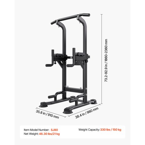 Vevor Dip Station Fa005 Stazione Dip VEVOR Regolabile In Altezza - Supporto Per Dips A Casa, Portata Fino A 200 Kg, In Acciaio Robusto Asta Dip Regolabile 200kg Vevor Dip Station Fa005 Stazione Dip VEVOR Regolabile In Altezza - Supporto Per Dips A Casa, Portata Fino A 200 Kg, In Acciaio Robusto Asta Dip Regolabile 200kg