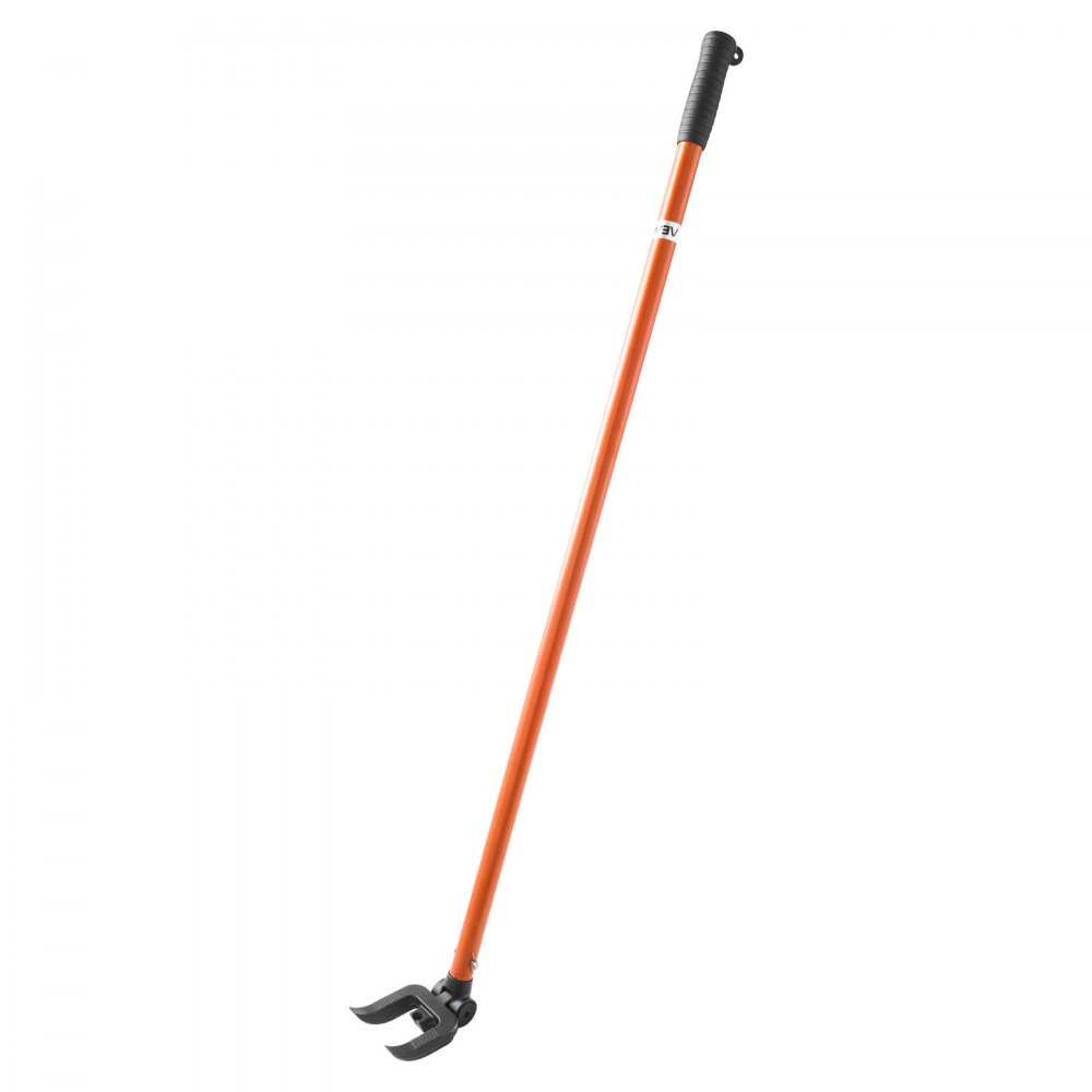 VEVOR Pallet Buster Tool, 1.1 m Carbon Steel Handle Wrecking Pry Bar, 907 kg Weight Capacity, Heavy Duty Deck Board Removal Tool, Breaker Bar for Flooring, Framing, Roofing, Trim, Drywall