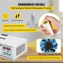 VEVOR Induction Sealer Bottle Cap Sealer 20-100 mm Handheld Type Electromagnetic
