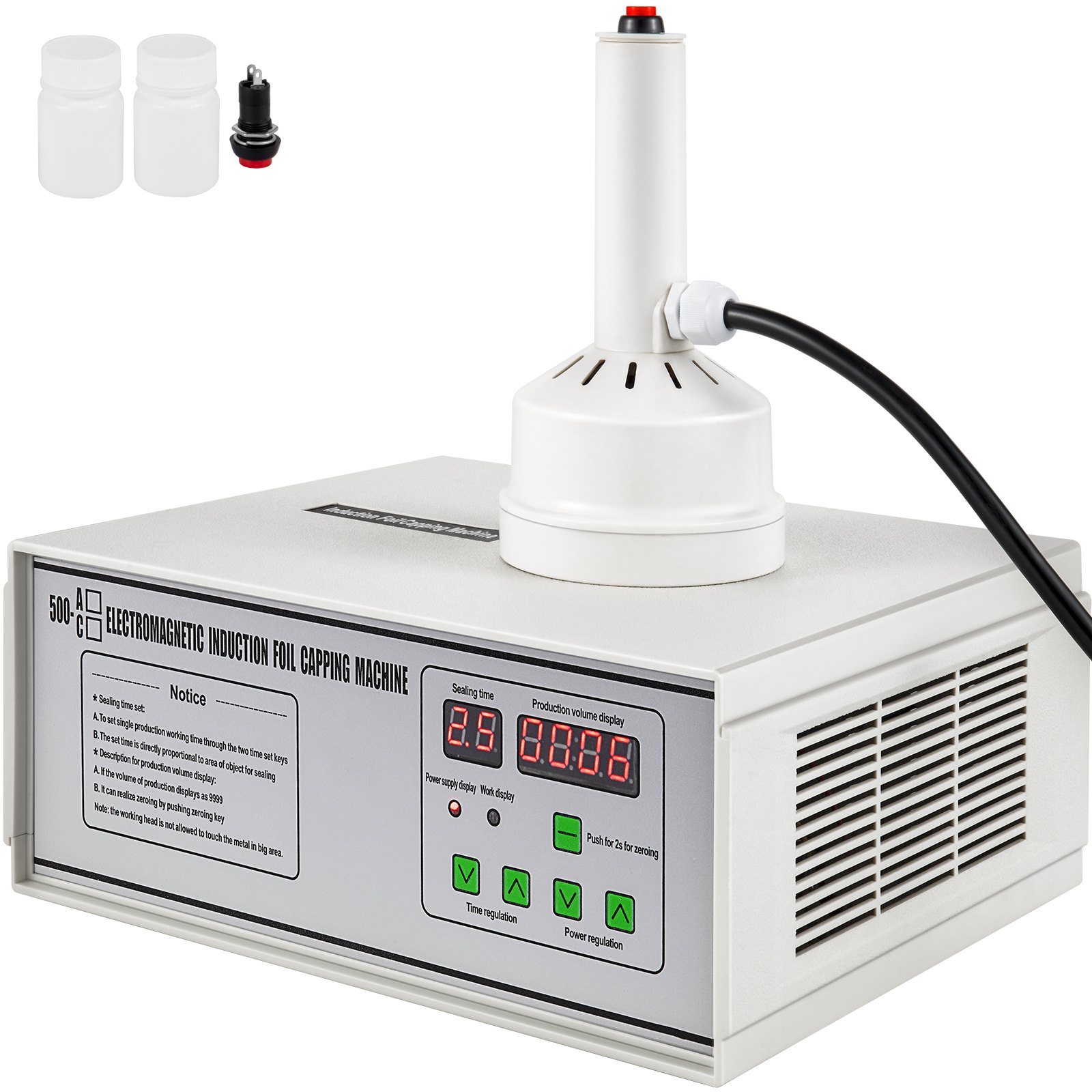 VEVOR Induction Sealer Bottle Cap Sealer 20-100 mm Handheld Type Electromagnetic
