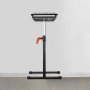 Soporte con rodillos VEVOR, capacidad de carga de 136 kg, altura ajustable de 70 a 108 cm, plegable y resistente, con cabezal de rodillo multidireccional pulido de 29 cm, para sierra de mesa y soporte de extensión para carpintería.