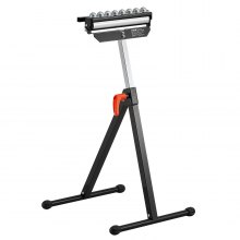 VEVOR Roller Stand with Polished Balls Max Load 300 lb Adjustable 26.8-42.5 in