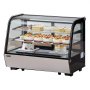Vitrine refrigerada VEVOR, vitrine para confeitaria de bancada de 5 pés cúbicos/146 L, refrigerador comercial de 2 níveis com iluminação LED, resfriamento TURBO, resfriamento a ar sem congelamento, para padaria