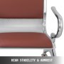 Heavy Duty Barber Airport Reception Salon Waiting Chair Room Leather Bench Seat