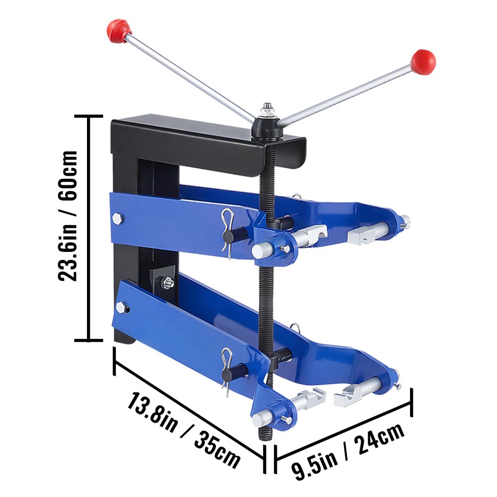 VEVOR Strut Compressor 45# Steel Spring Compressor, Universal Fit Heavy Duty Strut Spring Compressor, Thick Compression Arms Spring Compressor Tool, Auto Equipment Tool for Car Repairing
