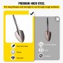 VEVOR Clay Spade Chisel Bit for Demolition Jack Hammer, Carrying Case, 17.1" x 5.3", 1-1/8", 40Cr Steel?