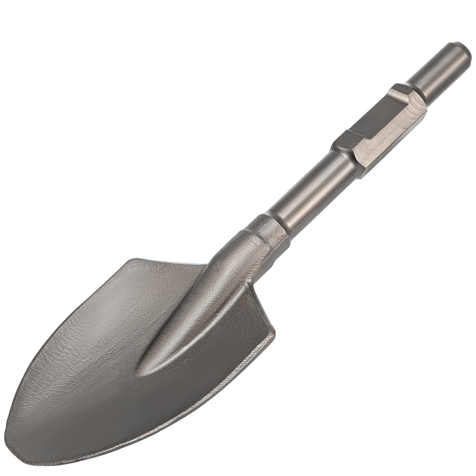 VEVOR Clay Spade Chisel Bit for Demolition Jack Hammer, Carrying Case, 17.1" x 5.3", 1-1/8", 40Cr Steel?