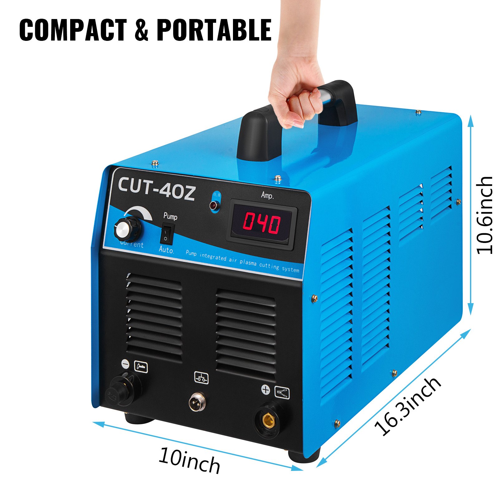 CUT-40Z 40 Amp Air Plasma Cutter w/ Built-In Air Compressor