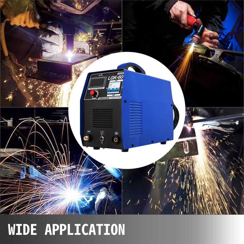 Cut-60 60amp Pilot Arc Air Plasma Cutter Inverter Machine Max.20mm Hf Non-touch