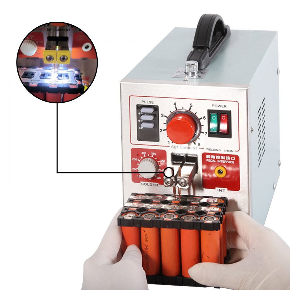 SUNKKO 709AD Pulse Spot Welder Solder Welding Machine for 18650 Battery 3.2KW