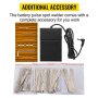 VEVOR Portable Heart Rate Welder,737G 220V/50Hz Battery Pulse Tip Welder,50-800A Thickness 0.05-0.2mm Welding Machine