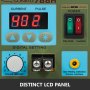 VEVOR 2v1 788H bodová svářečka 1-2 pulzní pro 18650 & Test nabíječky baterií 800A 1,9KW, duální pulzní bodová svářečka baterií 18650 nabíječka baterií s LED světlem