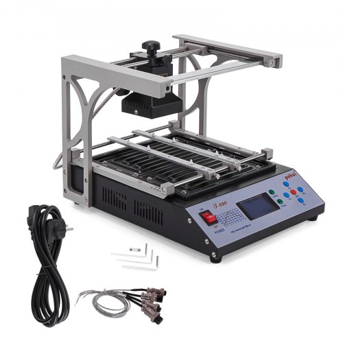 T-890 Soldering Rework Station​ Temperature Wave Heating Temp Control Computer