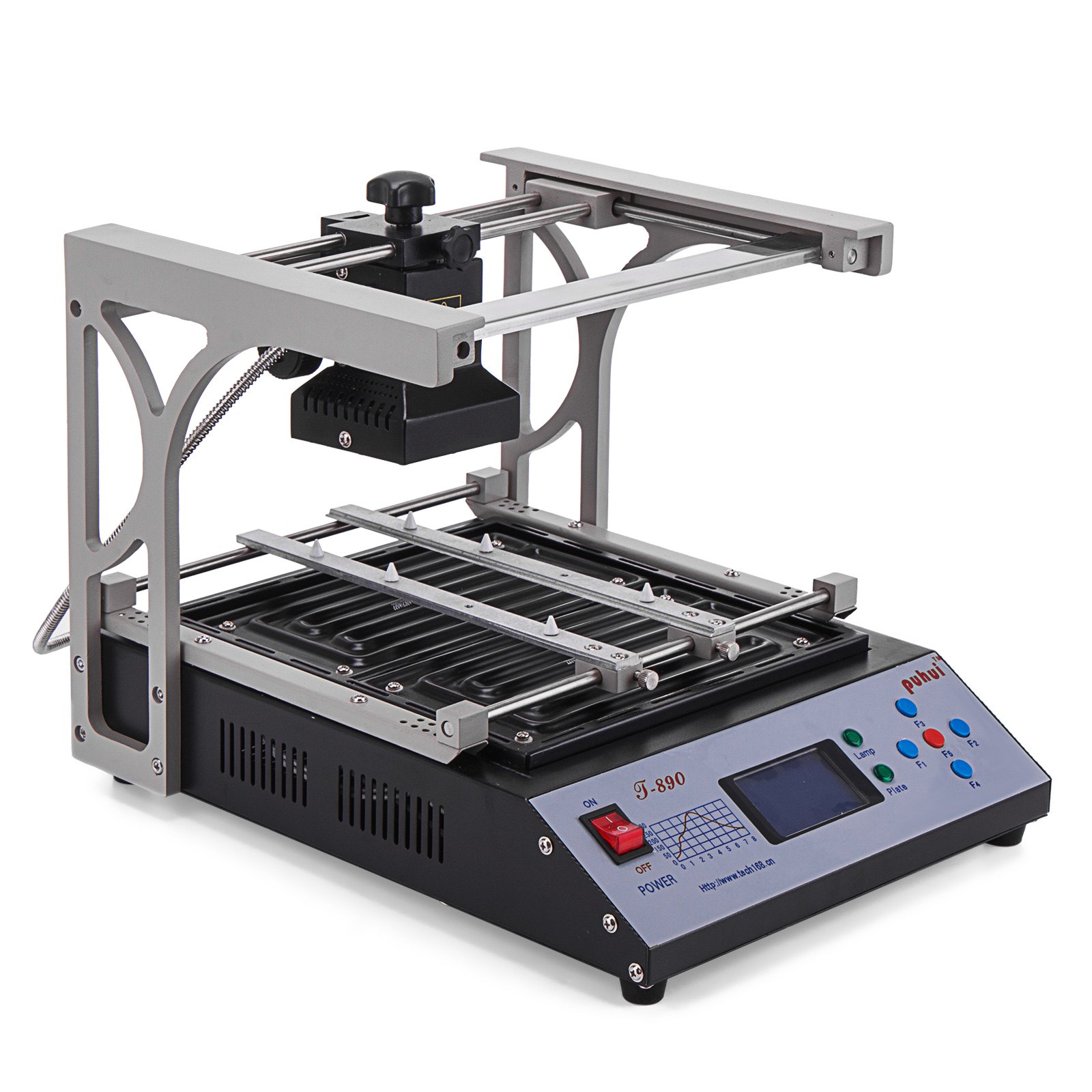 T-890 Soldering Rework Station​ Temperature Wave Heating Temp Control Computer