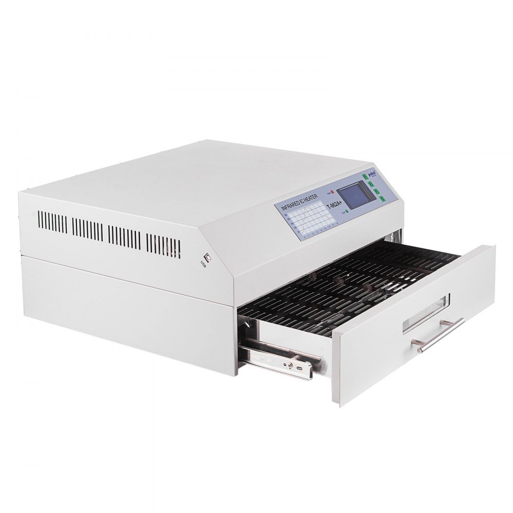 T-962A+ 2300W Infrared SMD BGA IC Heater Reflow Oven Soldering Area 370x450mm